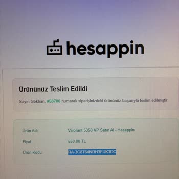 Satın Aldığım VP Kodunun Kullanılmış Çıkması Ve İade Sorunu