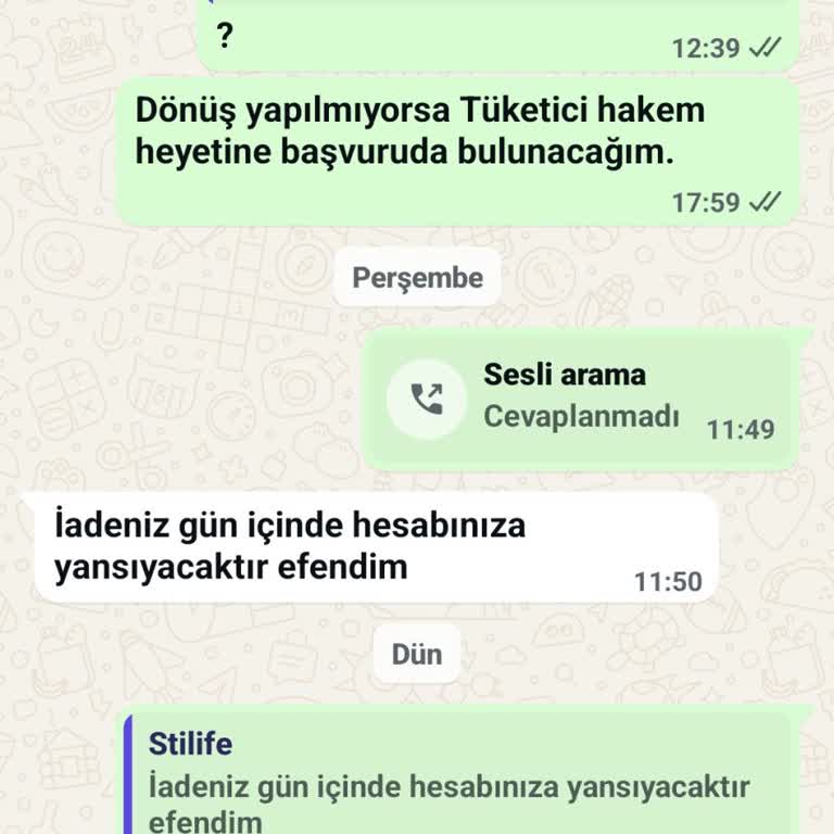 İade Ücreti Gecikmesi Ve Yanlış Bilgilendirme Mağduriyeti