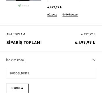 İndirim Kodu Geçersiz Çıktı, Mağduriyetim Giderilsin