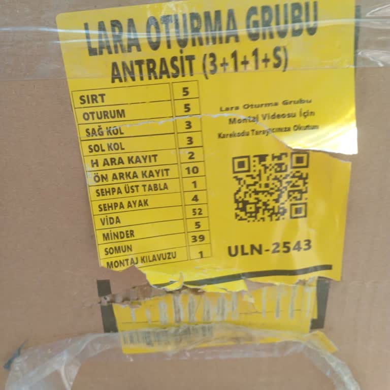 Eksik Gelen Bahçe Takımı Ve İade Sürecinde Yaşanan Sorunlar