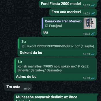 Fren Ana Merkezi Siparişim Sonrası Hem Paramı Hem İletişimimi Kaybettim