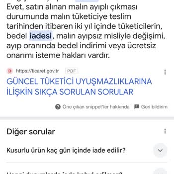 Aldığım Çaycı Arızalı Çıktı İade Talebim Reddedildi