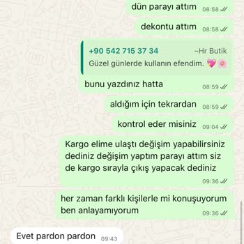 Yanlış Ürün Ve Yavaş İletişimle Hayal Kırıklığı