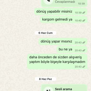 Sipariş Verildi, Kargo Gönderilmedi Ve İletişim Kurulamıyor