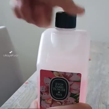 Eyüp Sabri Tuncer Kolonya Kapağı Hiçbir Şekilde Açılmıyor
