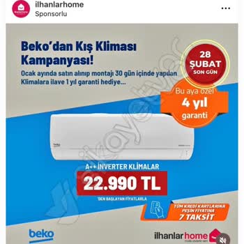 Beko Satın Aldığım Klimada Ek Garanti Verilmedi, Hakem Heyeti'ne Başvurdum