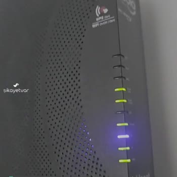 Kablo Net Modem Arızası, Mavi Yanıyor!