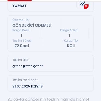 Kargom Teslim Edilmeden Teslim Edildi Olarak Görüntüleniyor Ve Şubeye Bırakılıyor
