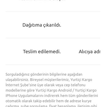 Yurtiçi Kargo Evdeyken Kargom Teslim Edilmedi, Yanlış Bilgilendirme Yapıldı