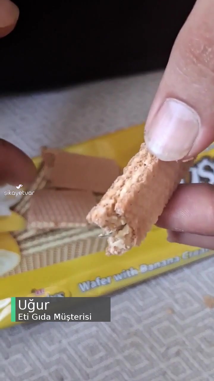 Eti Hoşbeş Muzlu Gofrette Tel Çıktı videonun kapak resmi