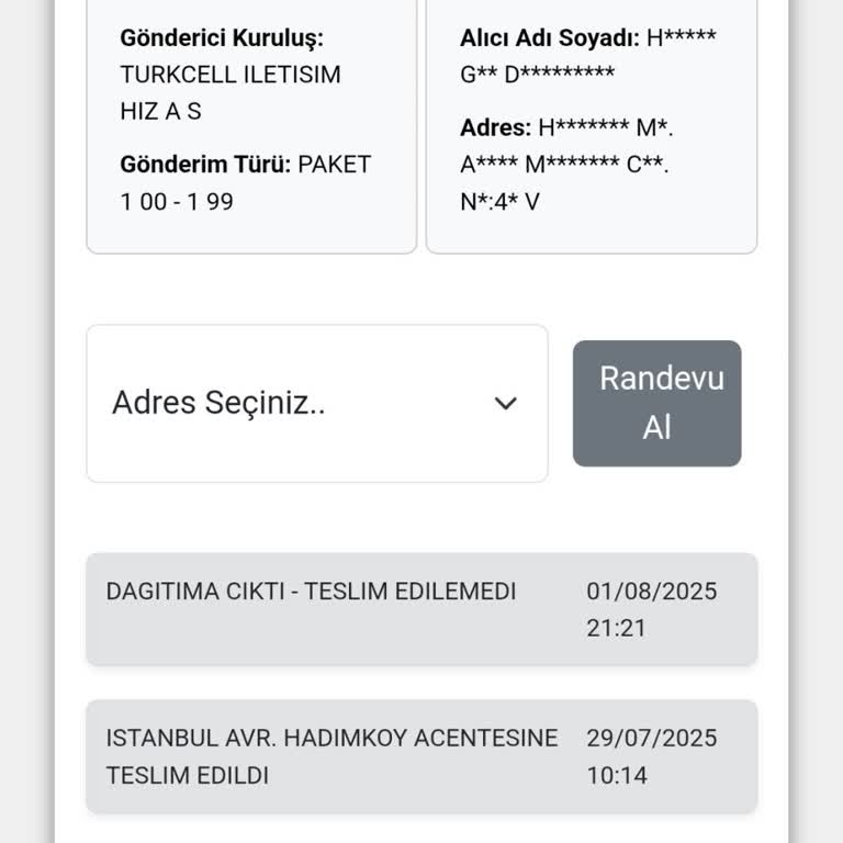 Kargom Teslim Edilmeden Teslim Edilemedi Mesajı Alıyorum, Mağduriyetim Giderilmiyor