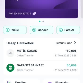 Pep Üzerinden Yapılan Para Transferi Gecikiyor, Müşteri Hizmetlerine Ulaşılamıyor