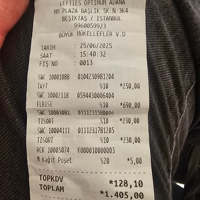 Lefties Mağazasında Değişim Süresi Ve Bilgilendirme Eksikliği Nedeniyle Yaşanan Mağduriyet