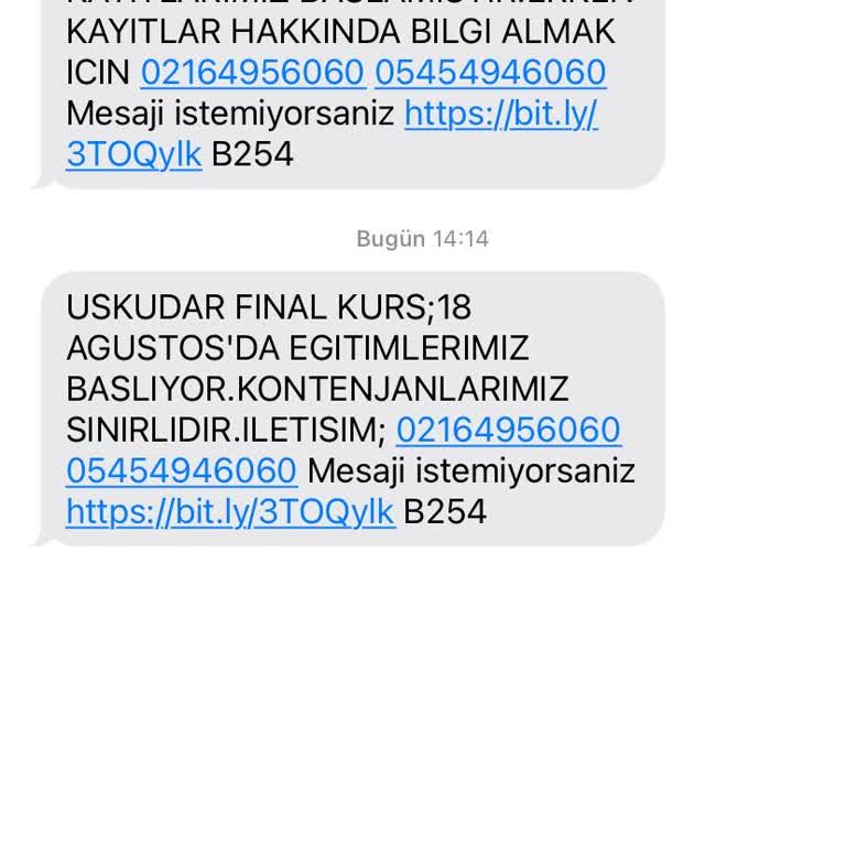 İzinsiz SMS Gönderimi Ve Kişisel Veri İhlali Endişesi