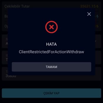 Kazancım Geri Alındı, Belgelerle Oyalandım!