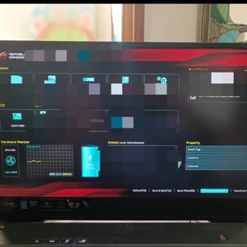 Asus Bilgisayar Rog Gaming Laptop'ta Bıos Kısıtlamaları Ve Yetersiz Müşteri Hizmeti