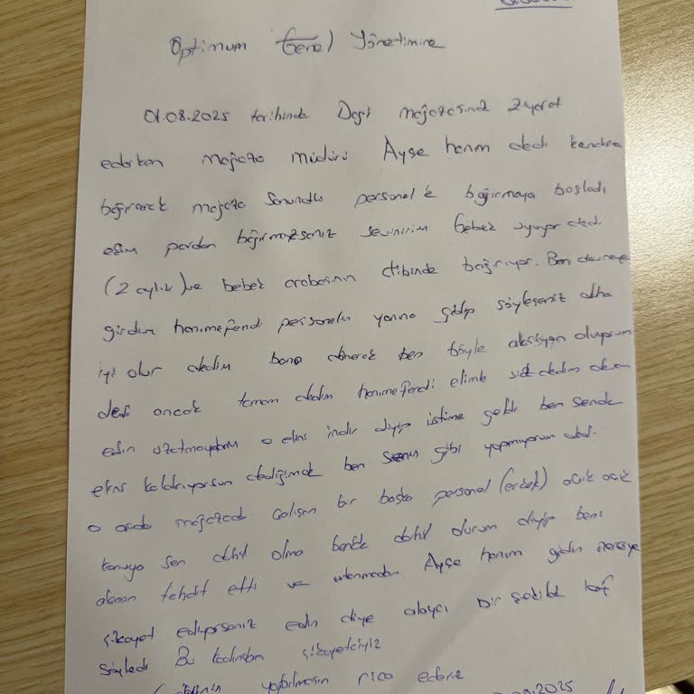 Dagi Mağazasında Personel Ve Müdürden Saygısız Davranış Ve Tehdit