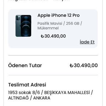 Yanlış Depolama Alanı Gönderildi, Değişim Talebim Reddedildi