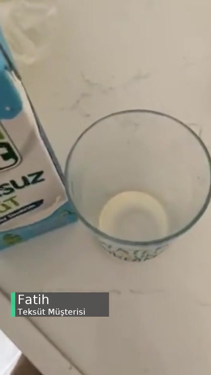 Teksüt Laktozsuz Süt Rengi Kahverengi videonun kapak resmi