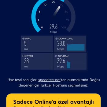 Superonline İnternet Hızım 200 Mbit Yerine 20-50 Mbit Arası Ve Müşteri Hizmetine Ulaşamıyorum