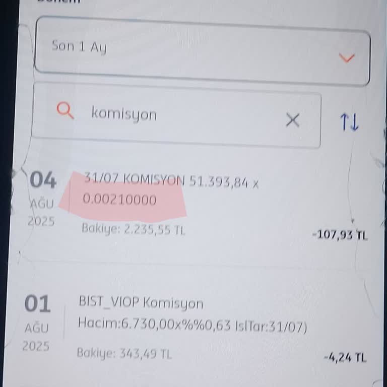 Komisyon Oranlarındaki Ani Değişiklik Ve Bilgilendirme Eksikliği