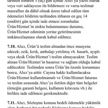 Siparişim Gerekçesiz İptal Edildi, Mağduriyetim Giderilmiyor!