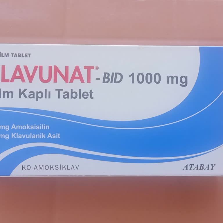 Atabay İlaç Firması Klavunat 1000 Mg Tablet Yan Etki Yaptı