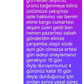 İadem 11 Gündür Yapılmadı, Sürekli Oyalandım
