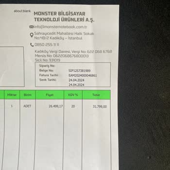 Monster Tulpar Bilgisayarımın Sürekli Arızalanması Ve Servis Sürecindeki Sorunlar