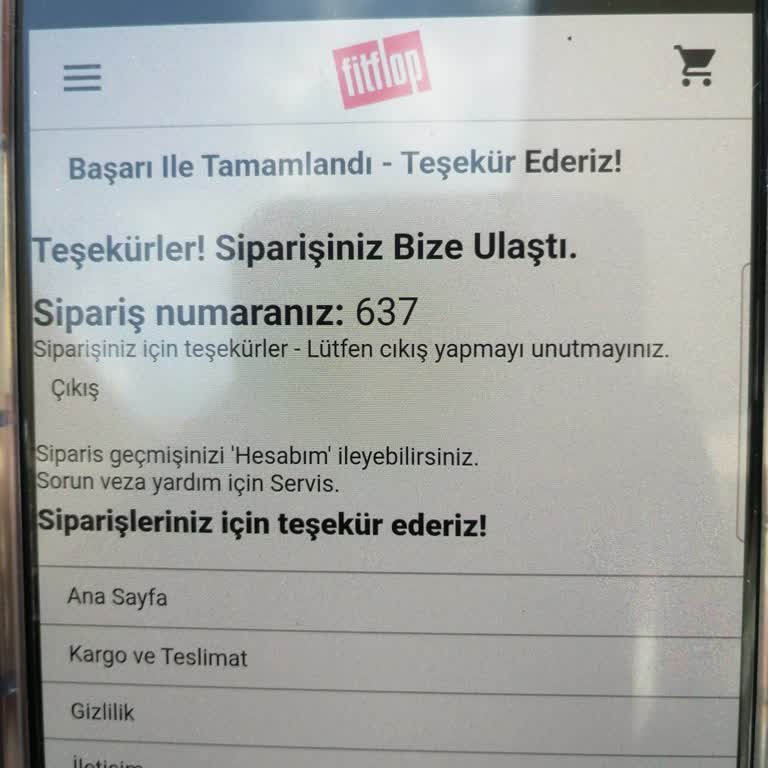 Fitflopsturkiye.com Ürünleri Kargoya Vermiyor!