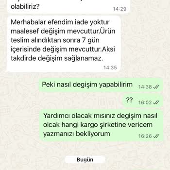 Aldığım Ürünler Farklı Geldi, Müşteri Hizmetleri Yanıtsız Bırakıyor