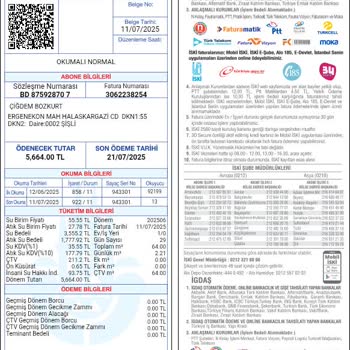 Fahiş Su Faturası Ve İSKİ'nin İlgisizliği