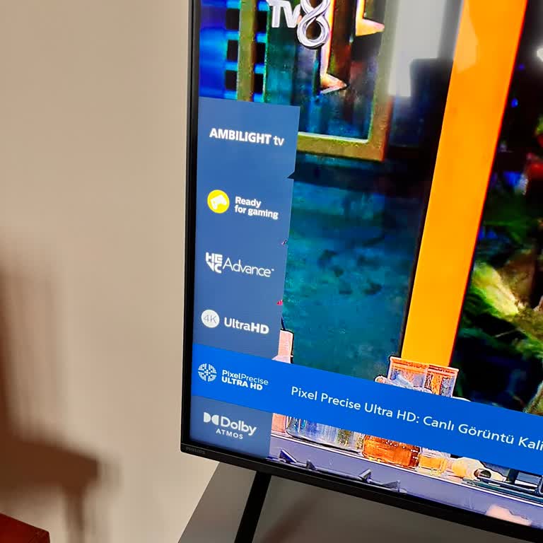 Philips TVde Sürekli Çıkan Bilgilendirme Ekranı İzlemeyi Engelliyor