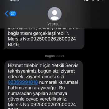 Kurulum Randevusunun Haber Verilmeden Değiştirilmesi Ve Yanıltıcı Bilgilendirme