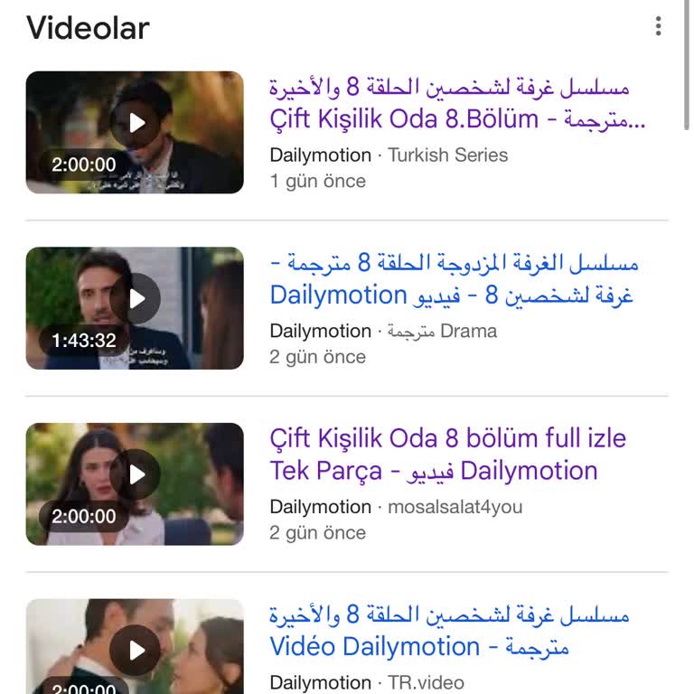 Çift Kişilik Oda Dizisinin Eksik Bölümlerinin Yayınlanmaması Hakkında Şikayet