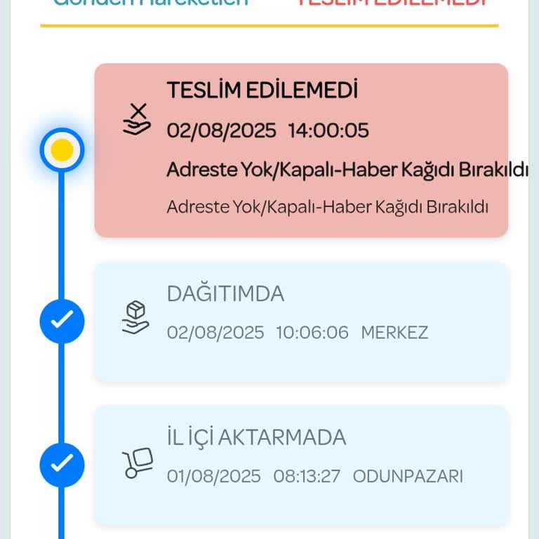 Evdeyken Teslim Edilmeyen Kargo Ve Bırakılmayan Not Şaşkınlığı