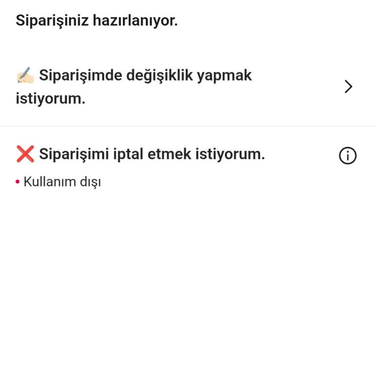 Carrefour SA Siparişim İki Saatte Hazırlanmadı Mağdur Oldum