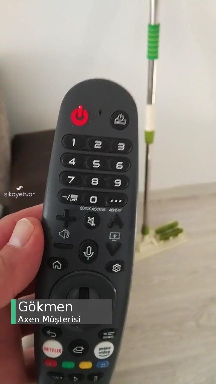 Axen Webos TV Kumanda Sorunu videonun kapak resmi