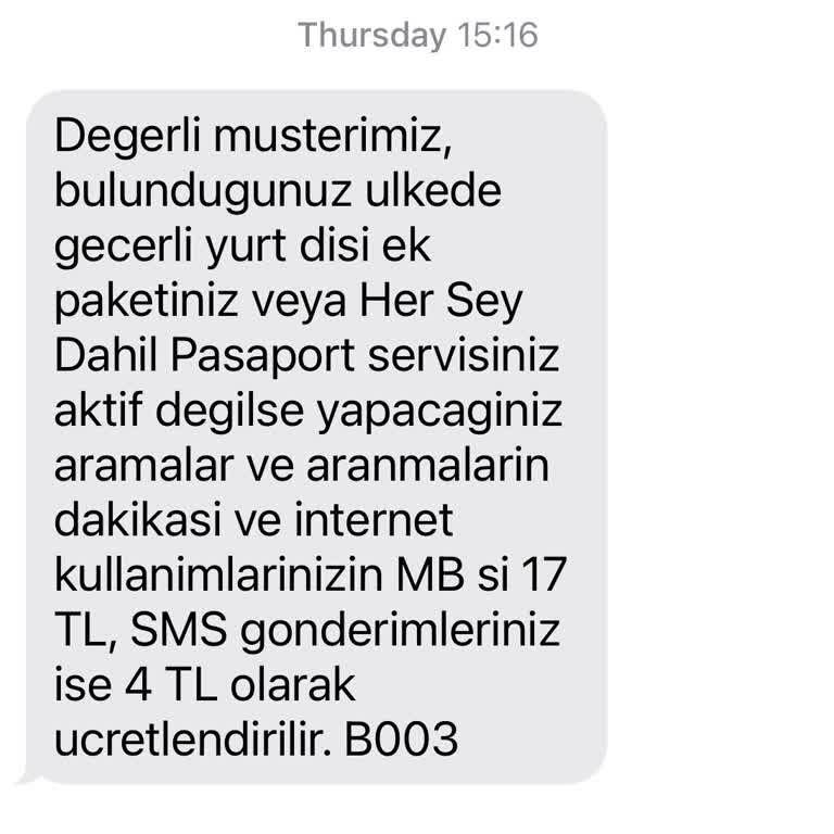 Yurtdışında Olmadığım Halde Haksız Yurtdışı Ücreti Yansıtıldı