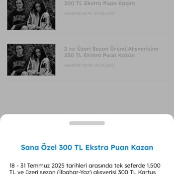 Kampanya Detayları Net Olmadığı İçin Kartuş Puanım Yüklenmedi