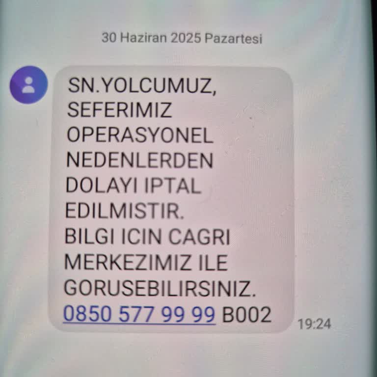 İptal Edilen Otobüs Bileti Ücretimin Bir Ay Geçmesine Rağmen İade Edilmemesi
