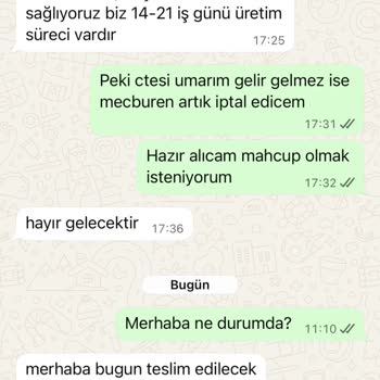 Bir Aydır Teslim Edilmeyen Baza İçin Sürekli Oyalama Ve Net Bilgi Verilmemesi