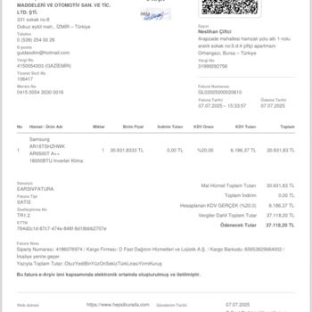 Yeni Alınan Klimada Üretim Hatası Ve Servis İlgisizliği