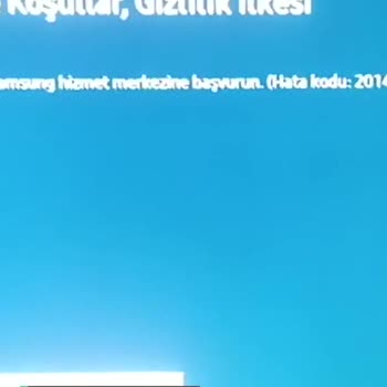 Samsung Au700 Hiçbir Şeye Erişemiyorum
