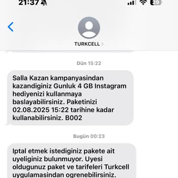 İptal Edilen Pakete Rağmen Haksız Ek Ücret Ve Yanlış Faturalandırma