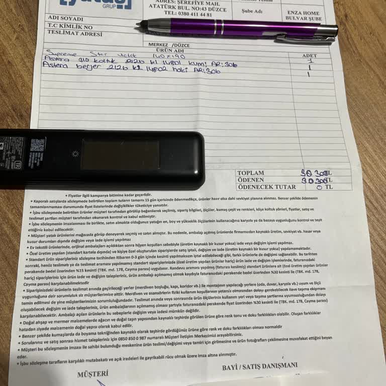 Yataş Enza Home Siparişimde Cayma Hakkım Reddedildi Ücret İadesi Yapılmıyor