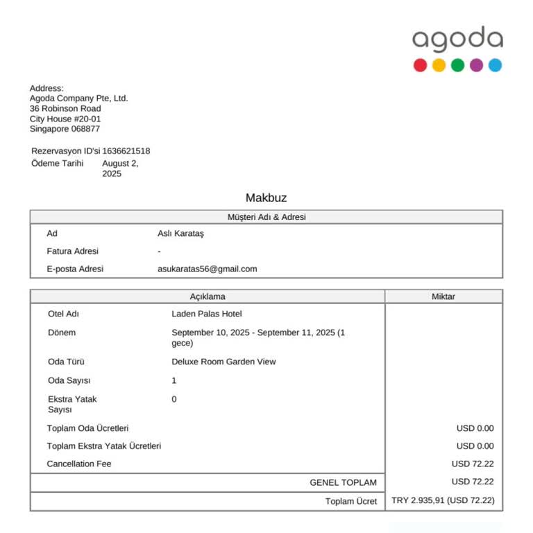 Yanlış Tarihli Rezervasyonun İptalinde Para İadesi Sorunu