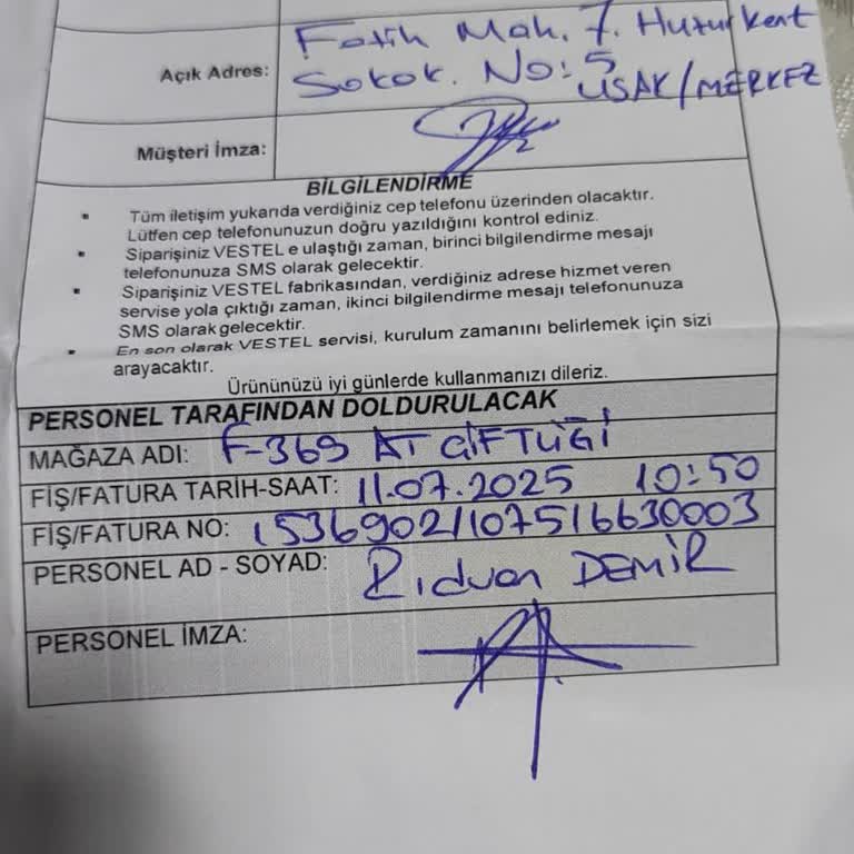 Teslim Edilmeyen Televizyon Ve Sürekli Oyalama