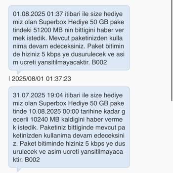 Superbox Kota Problemi Ve Yetersiz Müşteri Desteği
