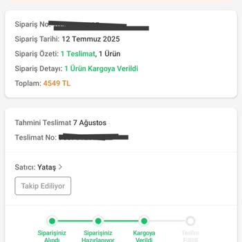 Yataş Yatak Teslim Edilmedi Yerde Yatıyorum Mağduriyetim Giderilmiyor